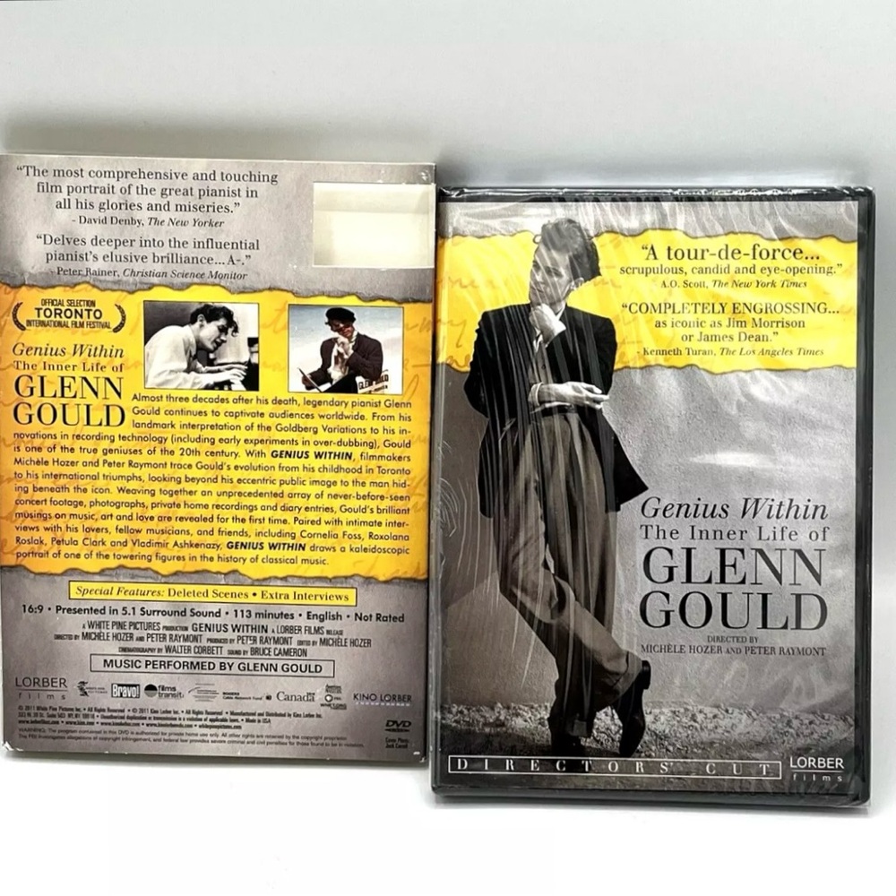 Genius Within:The inner life of Glenn Gould DVD nip